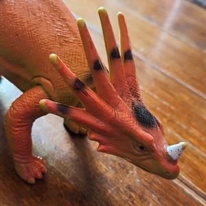 Styracosaurus Dinosaur Plastic 3"H x 10"L action figure #41509